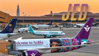 حركة الطائرات في مطار الملك عبدالعزيز بجدة | JED Airport