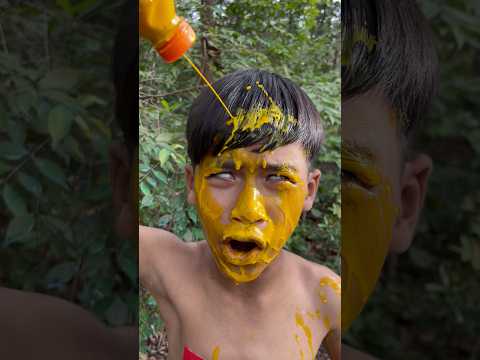 Survival Skills: SMART idea and USEFUL in forest #bushcraft #outdoors #survival #smart #shorts