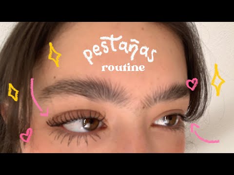 pestañas routine🌞