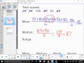 Exploring Mean, Median, Mode, and Range