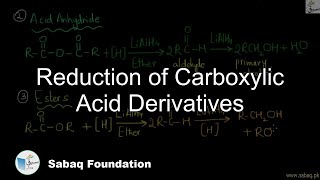 Reduction of Carboxylic Acid Derivatives