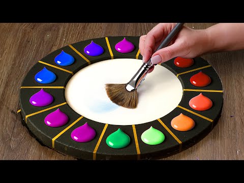 GRADIENT EMOTIONS in CIRCLES – Acrylic Art That Speaks