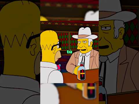 El vaquero equivocado fue engañado😳 #shorts #simpsons