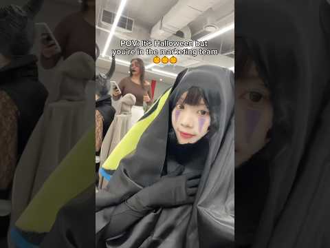 Halloween in Korean company 🇰🇷🎃 #halloween