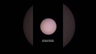 I captured the SUN☀️  #solarimaging #astronomy #astrophotography #telescope #sun