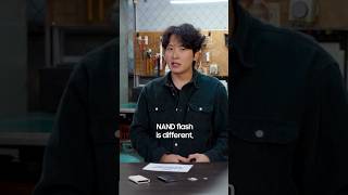 DRAM vs NAND Explained in 40 seconds #shorts