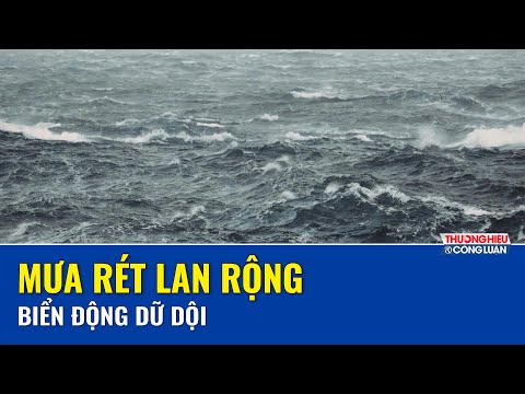  THỜI TIẾT 3 NGÀY TỚI (22 - 24/1): Không khí lạnh dồn dập, mưa rét lan rộng, biển động dữ dội