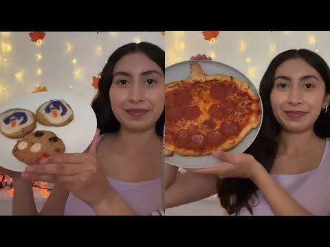 ASMR~Halloween Pizza & Cookies Night Roleplay!! 🎃🍕🍪