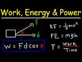 Understanding Work, Energy, and Power