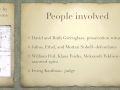 Rosenberg Trial Key Figures and Events