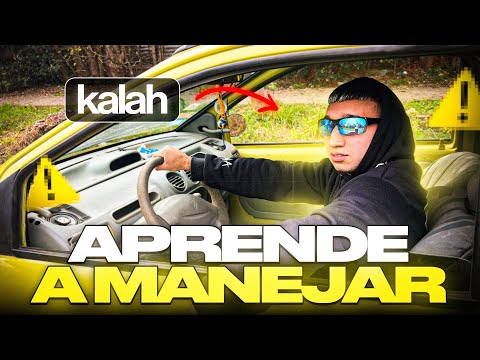 KALAH APRENDIENDO A MANEJAR CON EL TWINGO🚗| LOS MACANA