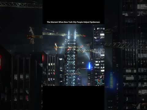 New York People Saving Spiderman | ATLSX - Passo Bem Solto