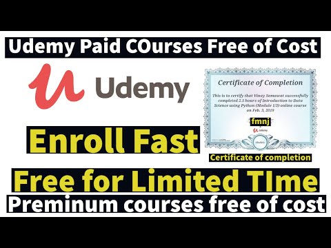 Udemy Coupon Code Generator 12 2021