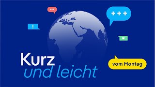 Deutsch lernen mit Videos | Kurz und leicht vom 22.09.2025 | mit deutschen Untertiteln
