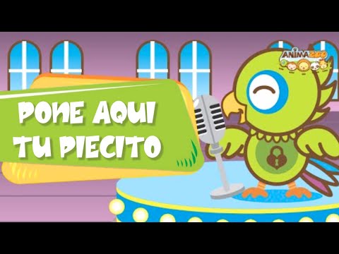 Pone Aquí tu Piecito (Gaúcha)❤️♫ Animazoo Canciones Infantiles