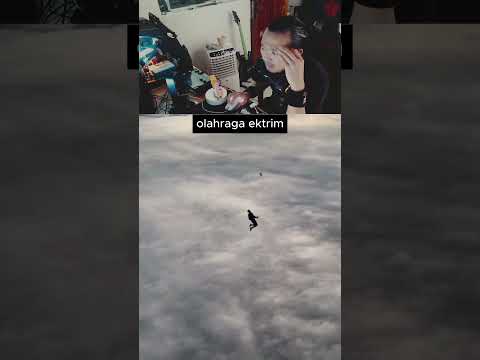 Olahraga ekstrim yang jarang orang bisa #shorts