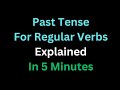 Conjugating Regular Spanish Verbs Past Tense