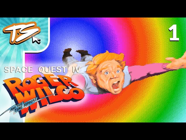 THIS IS SPACE QUEST 12!? | Space Quest 4: Roger Wilco and the Time Rippers (BLIND) #1