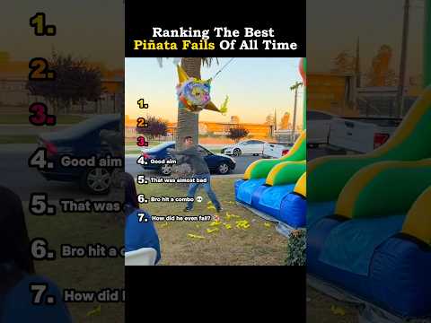 Ranking The Best Piñata Fails