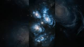 James Webb Just Caught 6 Galaxies Crashing Into One Giant Galaxy! 🌌 #space #shorts