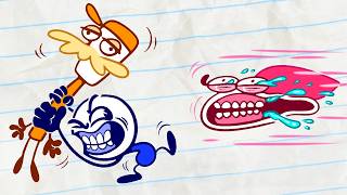Near And Far Fetched | Pencilmation Cartoons!