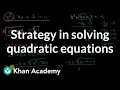 Understanding Quadratic Equations