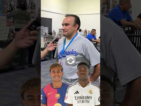 Cambiarias a Lamine Yamal por alguien del Real Madrid? #futbol  #entrevista #shorts