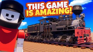 The BEST New Brick Building Sandbox Game Just Dropped! (Brickadia Gameplay)