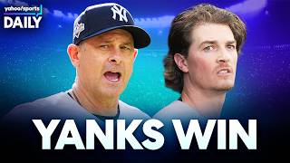 Opening Night! Yankees-Giants Reaction + Our BOLD MLB Season Predictions | Yahoo Sports Daily LIVE 🔴