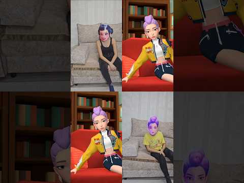 JINU IS INTERFERING WITH RUMI'S REST! parody by @bigbah #kpop #demonhunters #sajaboys