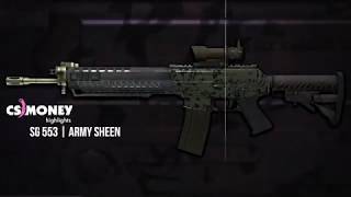 SG 553 Army Sheen Gameplay