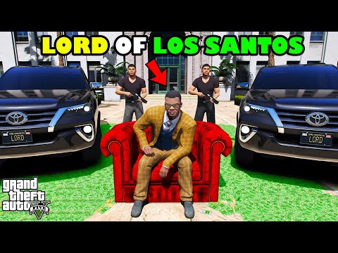 Franklin Become THE LORD OF LOS SANTOS in GTA 5 | SHINCHAN and CHOP