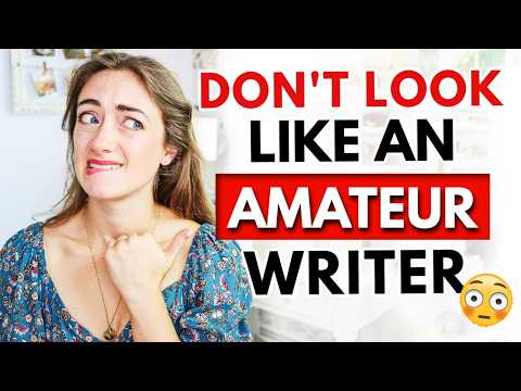 7 Cringeworthy MISTAKES Beginner Writers Make ❌ (avoid these pitfalls!)