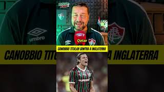 ⚽CANOBBIO TITULAR DO URUGUAI CONTRA A INGLATERRA. GAFE NO SITE OFICIAL. #fluminense #viral