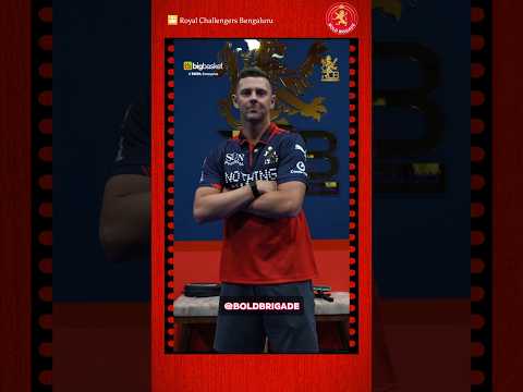 JOSH HAZLEWOOD JOINS RCB CAMP FOR IPL 2026 ๐ | ROYAL CHALLENGERS BENGALURU | #BoldBrigade #Shorts