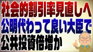 1604回　社会的割引率見直しへ！
