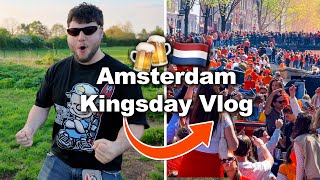 Erstes Mal KINGSDAY in Amsterdam! 🇳🇱 Krasser als Karneval?!