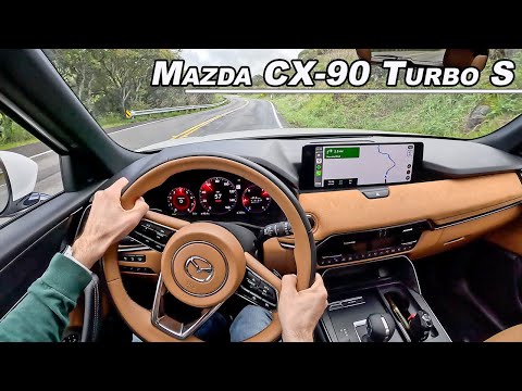 2024 Mazda CX-90 Turbo S - The New Inline 6 You Need To Drive (POV Binaural Audio)