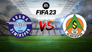 Adana Demirspor VS Alanyaspor Fifa 23 Maç #futbol #fifa23