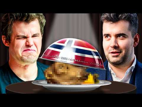 Chess Grandmasters TRY The WEIRDEST Norwegian Foods!