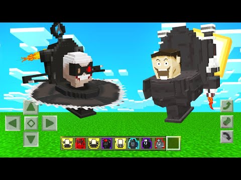 MINECRAFT PE:-FORBIDDEN SKIBIDI TOILET ADD ON V8.3 IN (MINECRAFT POCKET EDITION)- ADDON