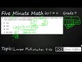 Mastering Larger Multiplication Strategies