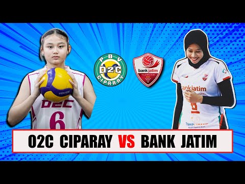 🔴 O2C CIPARAY VS BANK JATIM, LIVOLI FINAL FOUR 2025 LIVE REACTION