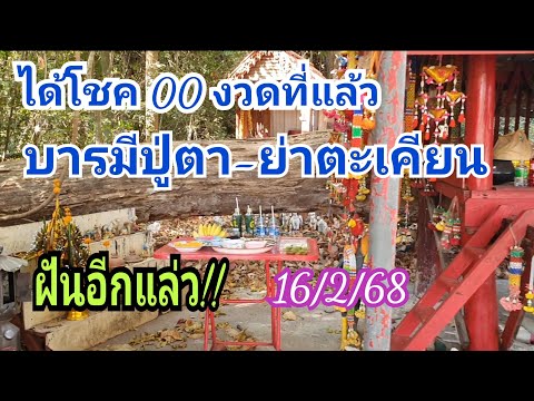 ฝันได้ 00 บารมีปู่ตา-ย่าตะเคียน ฝันอีกแล้ว16 ก.พ.68