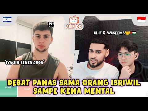KETIKA PEMUDA INDONESIA & LONDON DEBAT SAMA ORANG ISR4EL OME.TV INTERNASIONAL ft @WaseemsWay