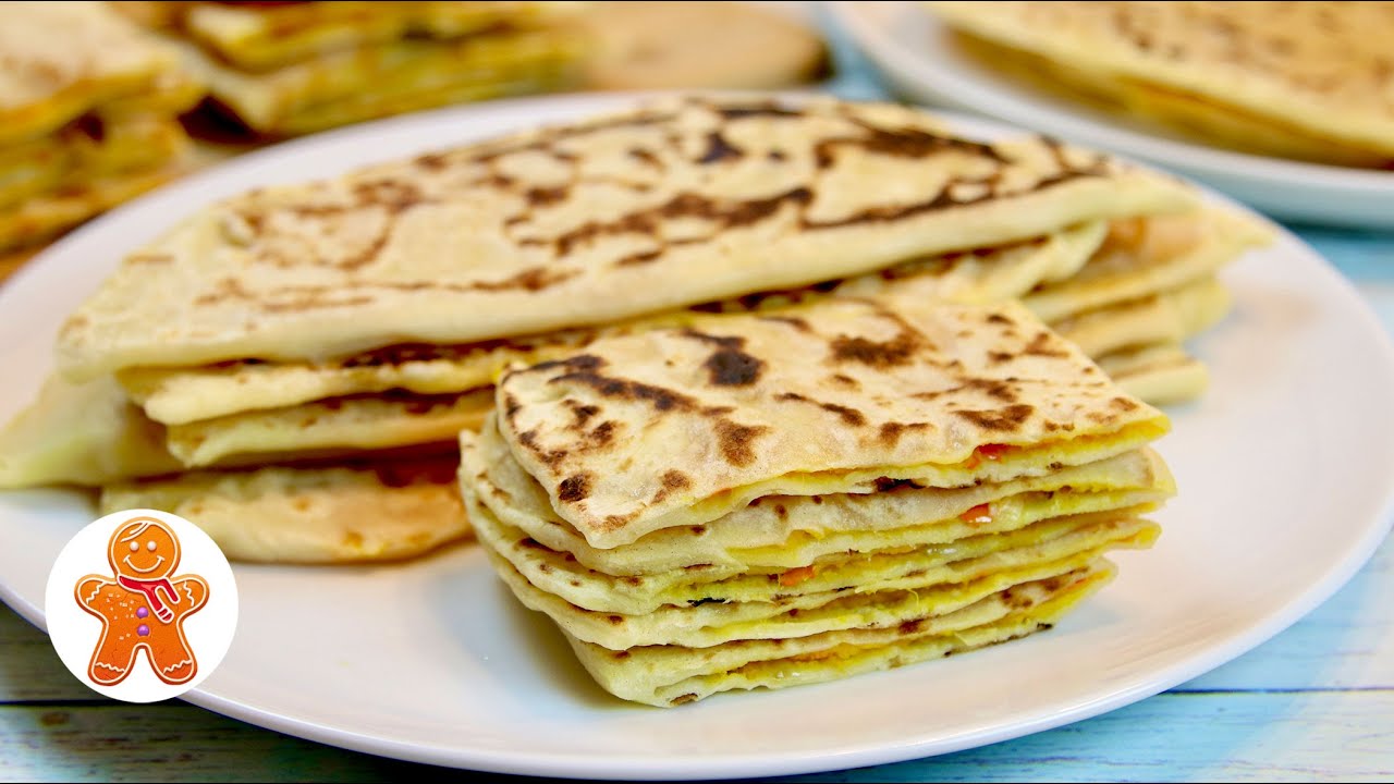Лепешки с тыквой - кавказская кухня