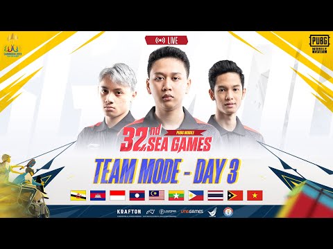 [ID] 32ND SEA GAMES | PUBG MOBILE | TEAM MODE - HARI KE- 3