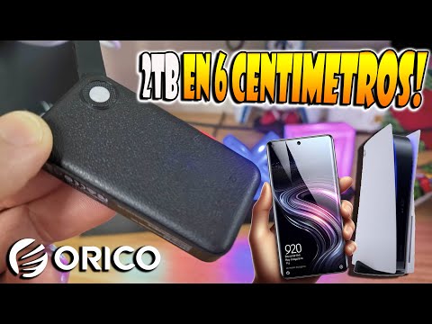 Mini DISCO duro de 2Tb en 6 Centímetros para PS5 , Móvil o PC y con una velocidad INCREÍBLE!