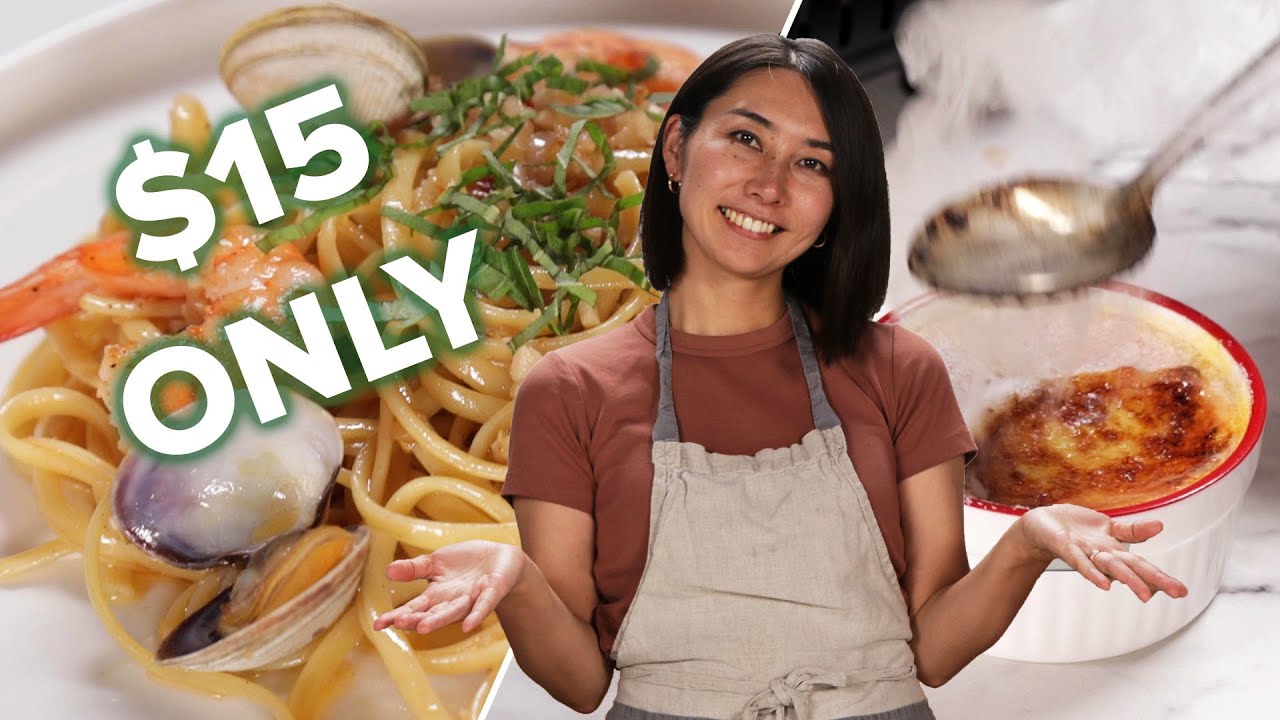 Can This Chef Make A Three-Course Meal For Two People With 15?