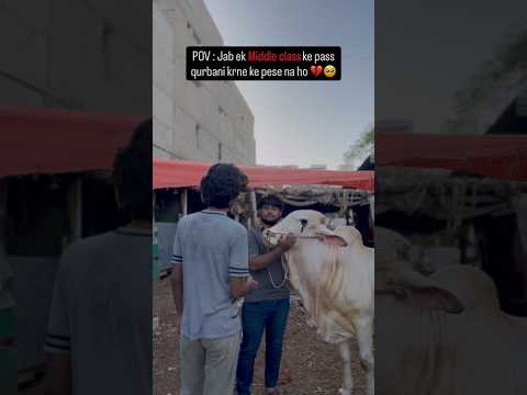 Middle class ke adhure Sapne🥺💔 #explore#trending#explore#bakraeid#cowlover#shortsfeed#middleclass